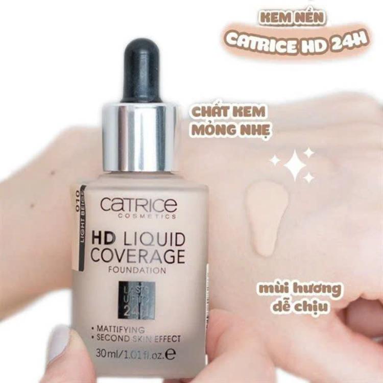 CATRICE. Kem nền HD Liquid