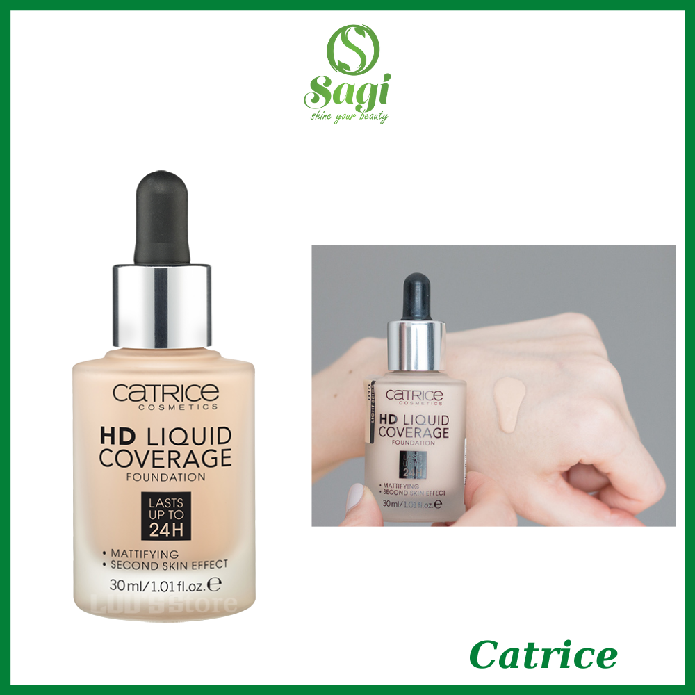 Kem nền Catrice HD Liquid - #020 Rose Beige