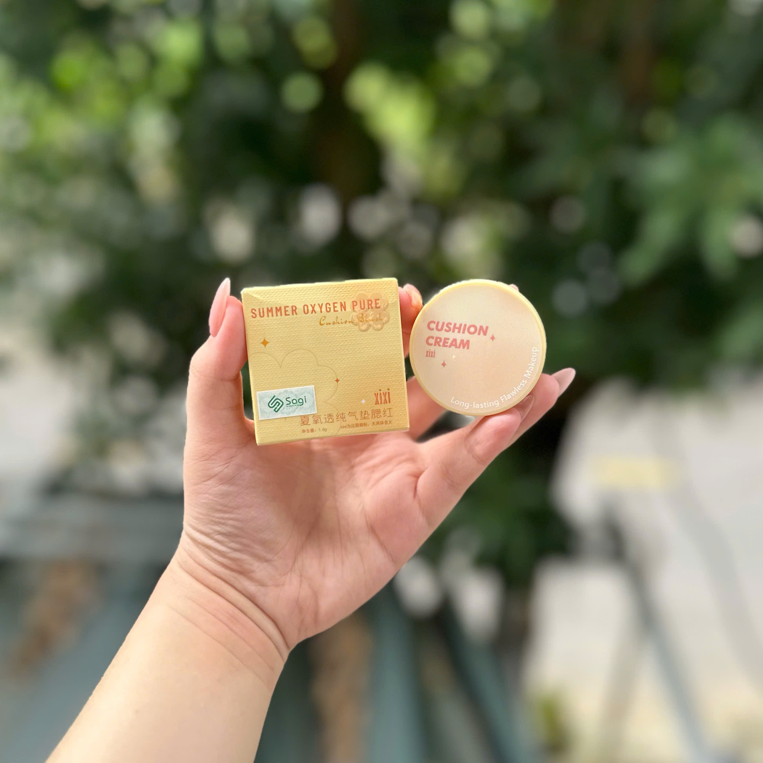 Cushion má hồng XIXI má hồng dạng kem