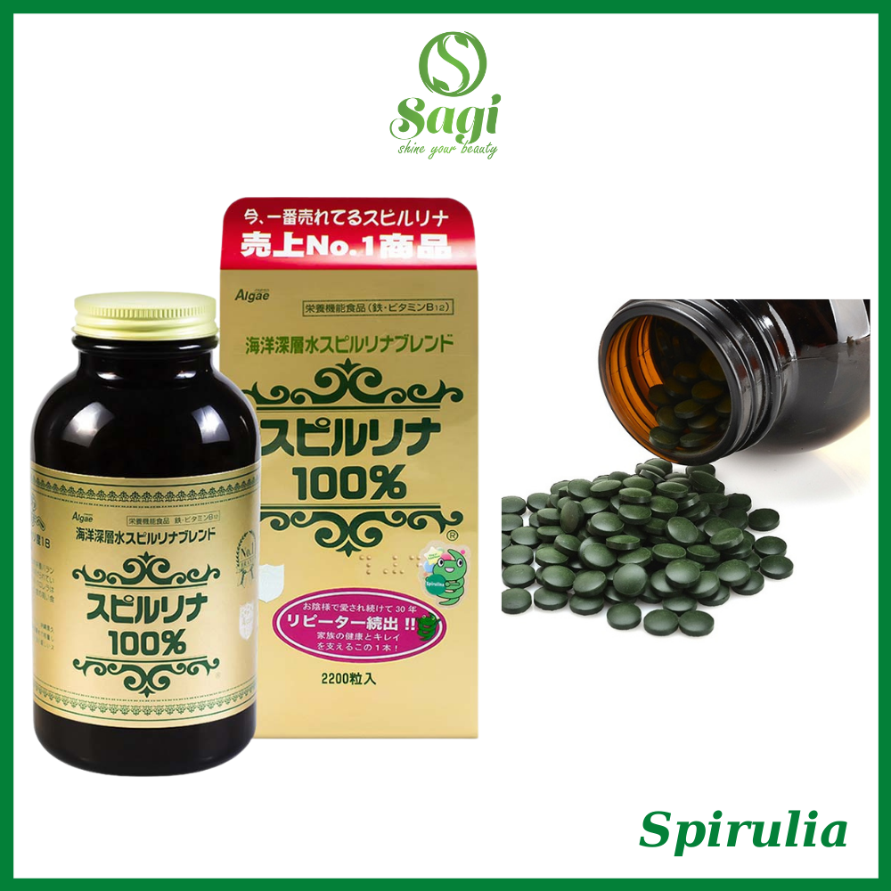 Tảo Xoắn Spirulina 2200v