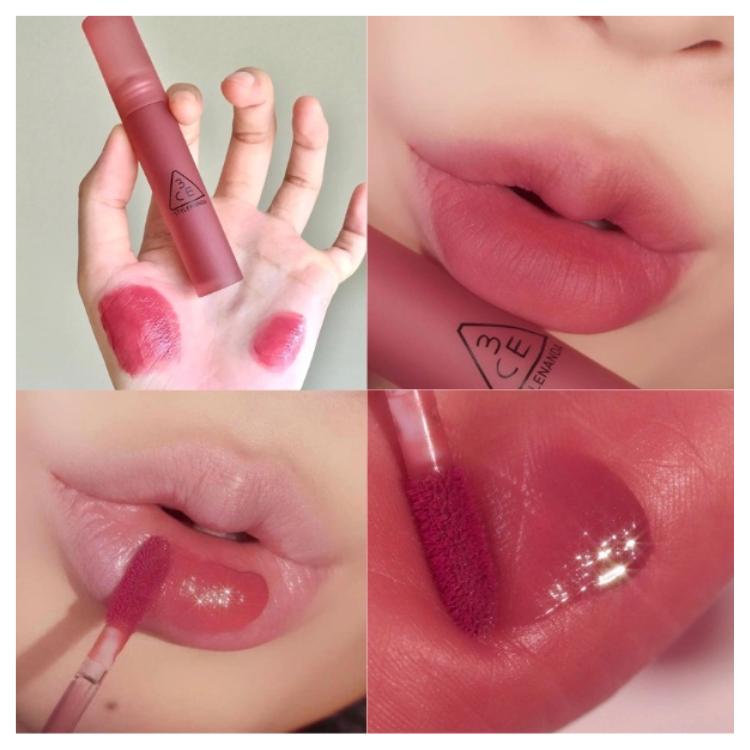 Son Kem 3CE Blur Water Tint #Early Hour sắc cam ngọt ngào và tươi tắn