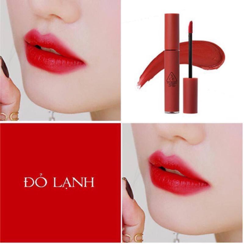 Son kem 3CE Velvet Lip Tint - Private Đỏ Lạnh