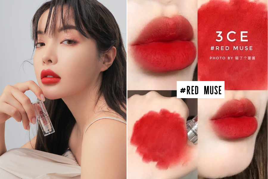 Son thỏi 3CE Soft Matte - Red Muse