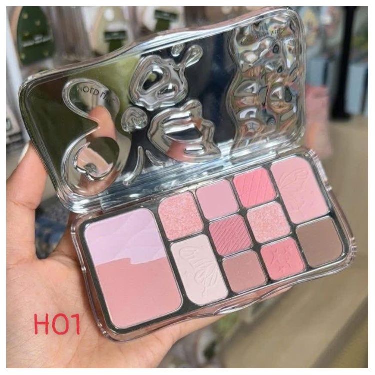 Bảng phấn mắt/má tiện dụng Holive Mist Butterfly 11 ô