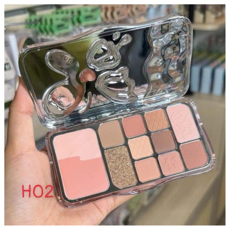 Bảng phấn mắt/má tiện dụng Holive Mist Butterfly 11 ô