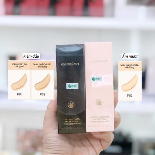 Kem Nền Carslan Lasting Cover Foundation 30g