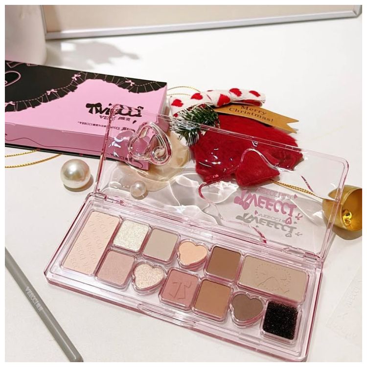 Phấn Mắt Veecci Ribbon Fantasy 11 Ô Màu Sắc Ngọt Ngào