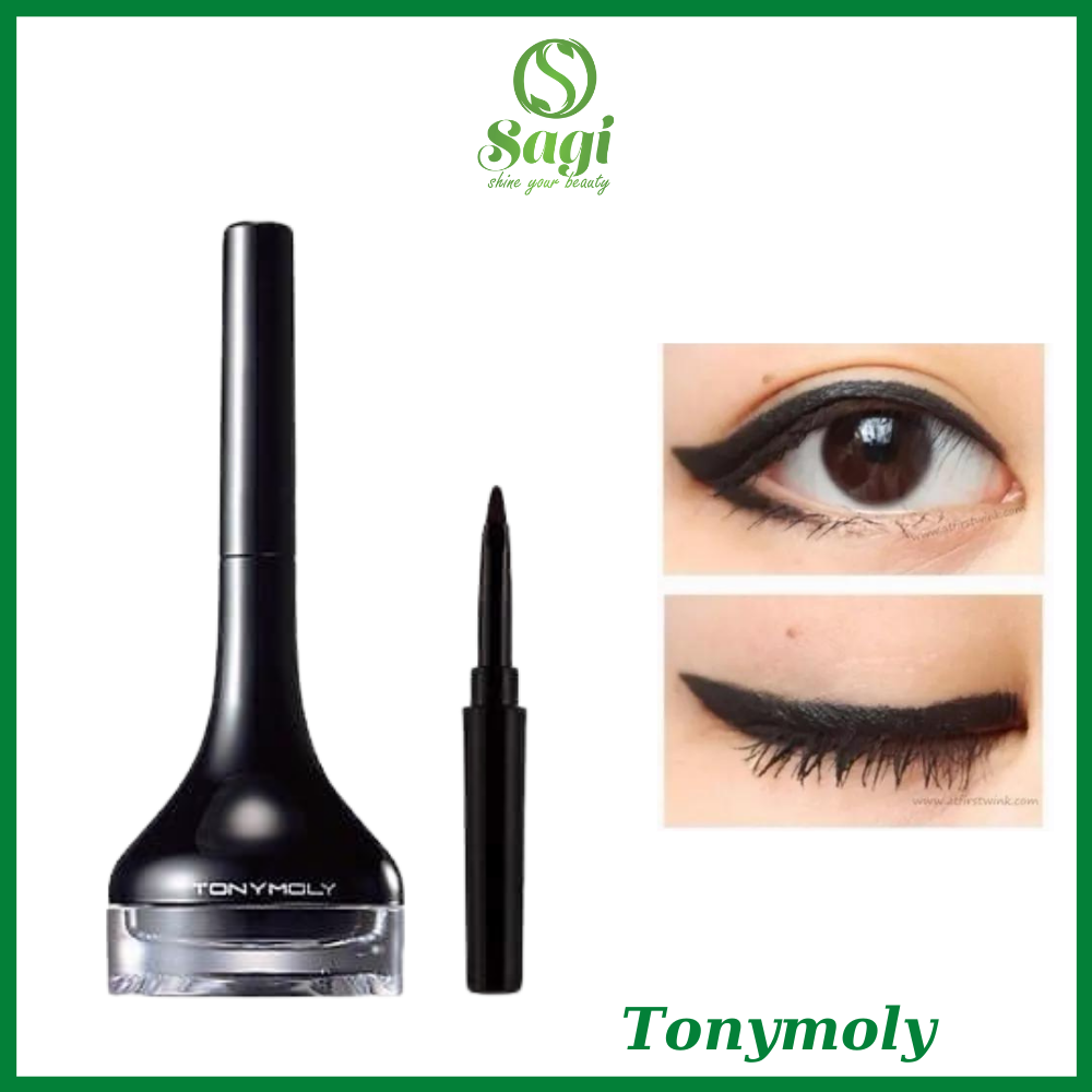 Gel kẻ mắt TonyMoly Backstage Gel Eyeliner Màu Đen