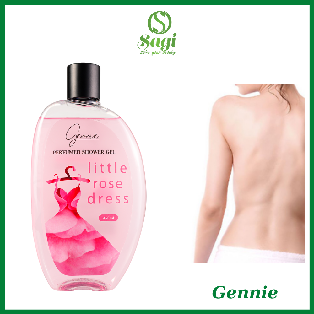 Sữa tắm Gennie Little Dress - Rose