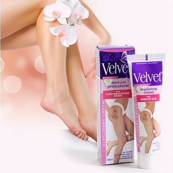 Kem tẩy lông Velvet Nga 100ml