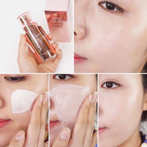 Kem Dưỡng AHC Aura Secret Tone Up Cream SPF30 PA++ 50g 