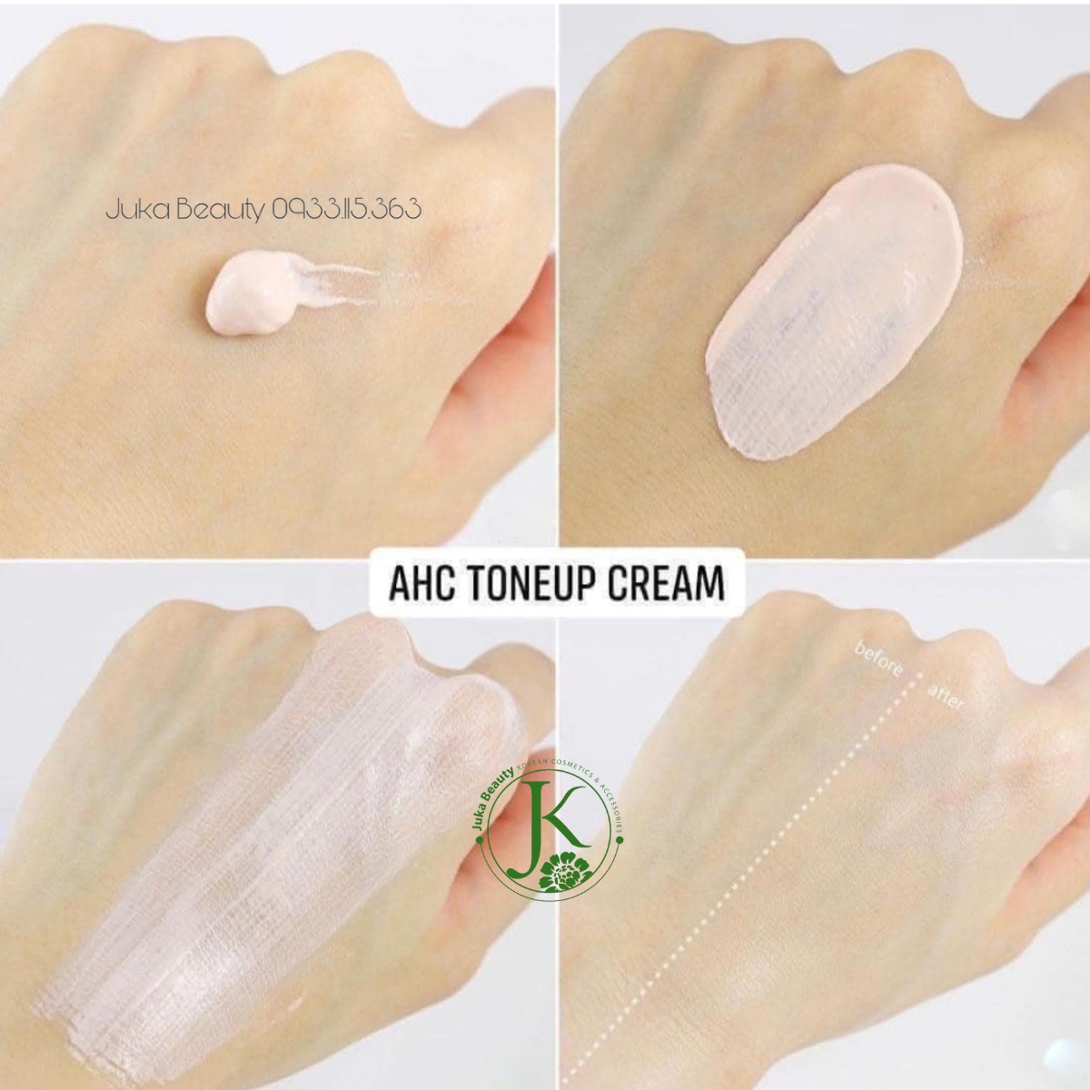 Kem Dưỡng AHC Aura Secret Tone Up Cream SPF30 PA++ 50g 