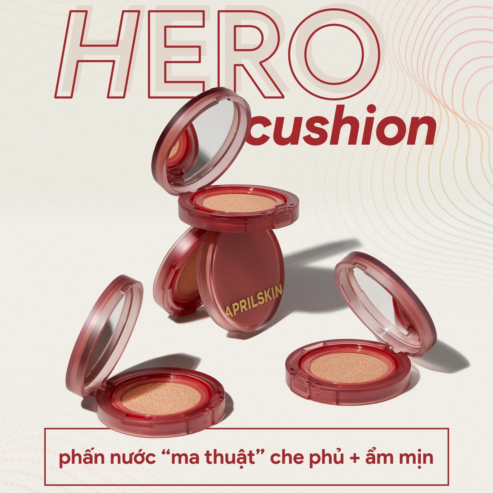 Cushion Aprilskin Hero (1 lõi)