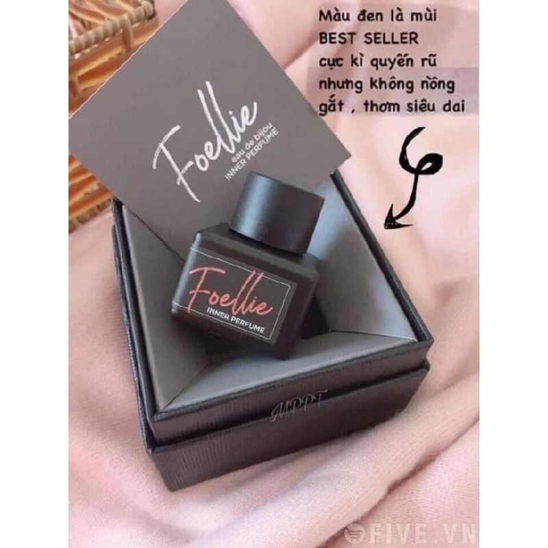 Nước hoa vùng kín Foellie - 5ml ĐEN