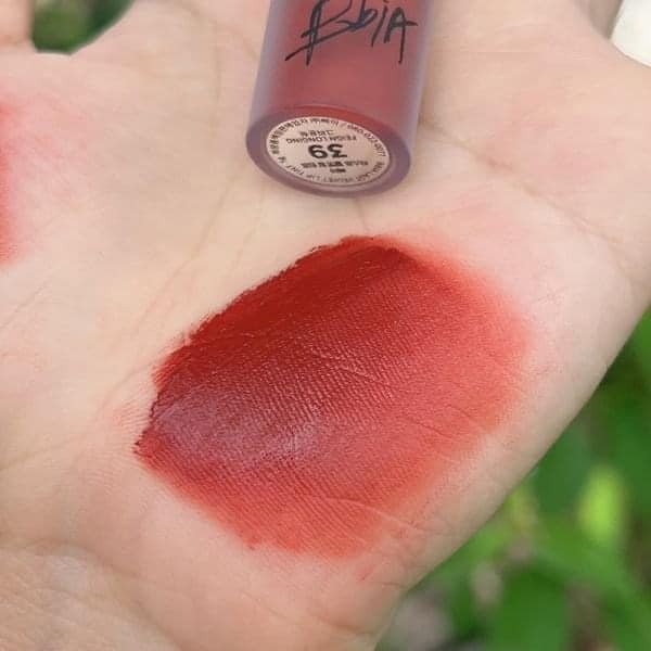 Son Kem BBIA Velvet Lip Tint #39 Màu Đỏ Gạch