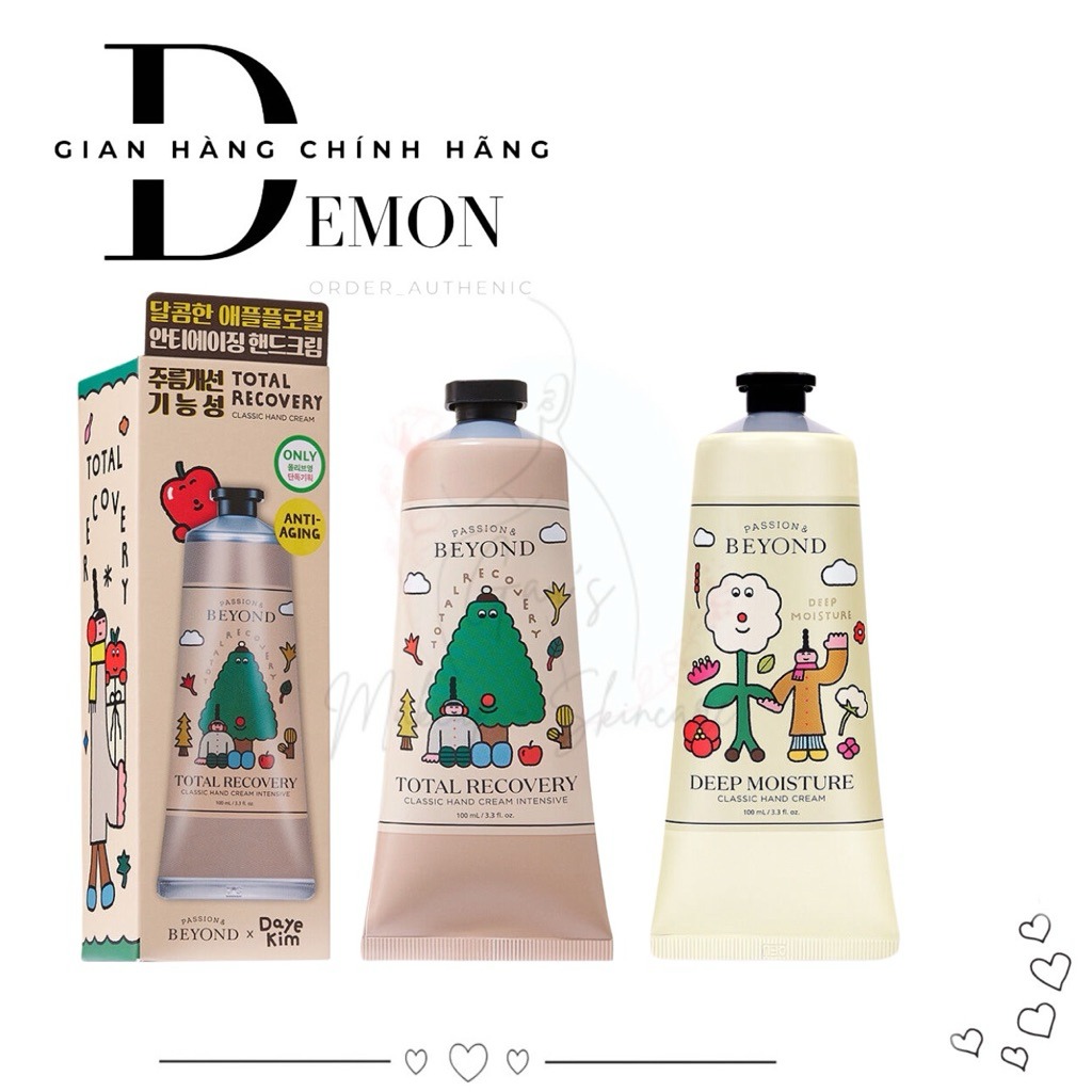 BEYOND. Kem Dưỡng Tay Deep Moisture Hand Cream 100ml