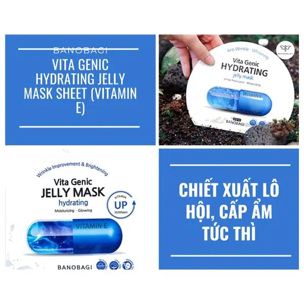 BNBG - Mặt nạ giấy Vitamin E xanh dương