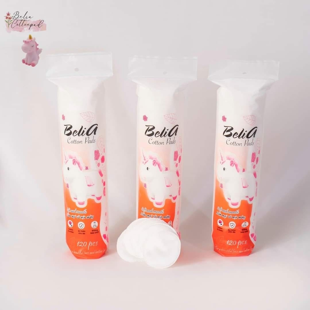 Bông Belia tròn 80 miếng