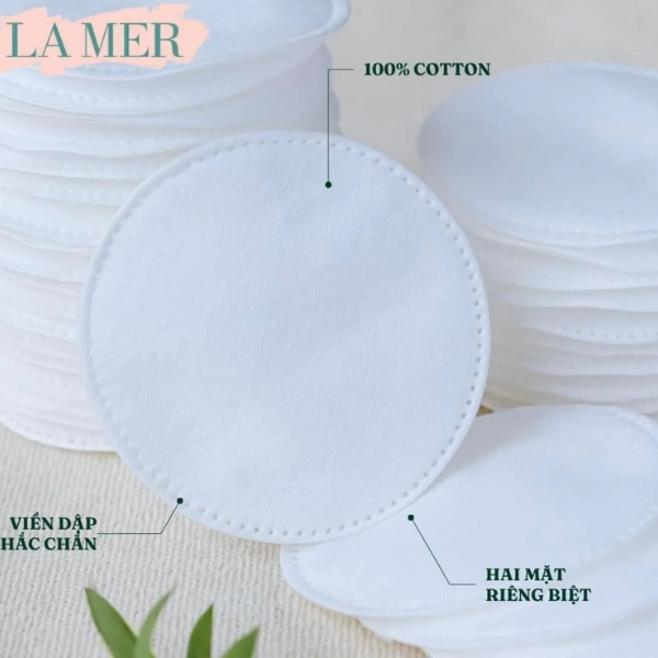 Bông Tẩy Trang Cao Cấp La Mer 225 miếng (mẫu mới đổi tên sang La Soiree)