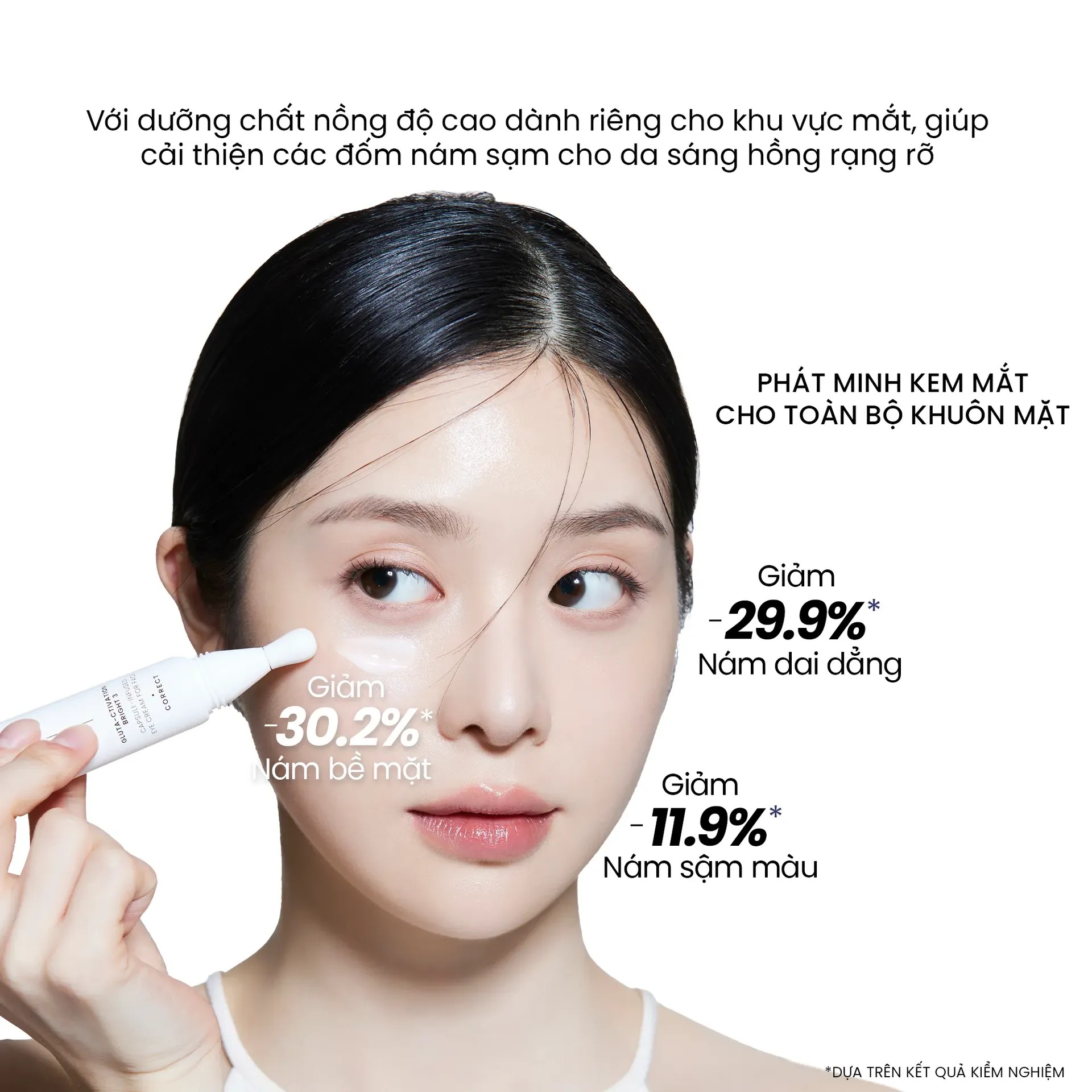 Kem Mắt AHC Gluta Ctivation Bright 3 Eye Cream For Face