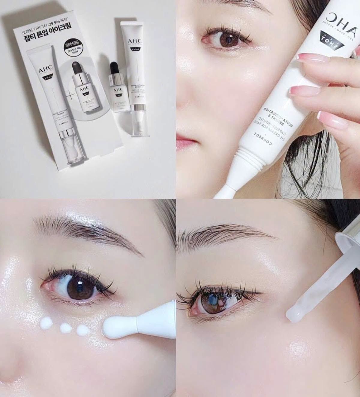 Kem Mắt AHC Gluta Ctivation Bright 3 Eye Cream For Face