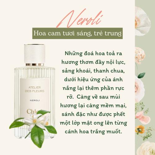 CHLOE. nước hoa Neroli - Chiết 10ml