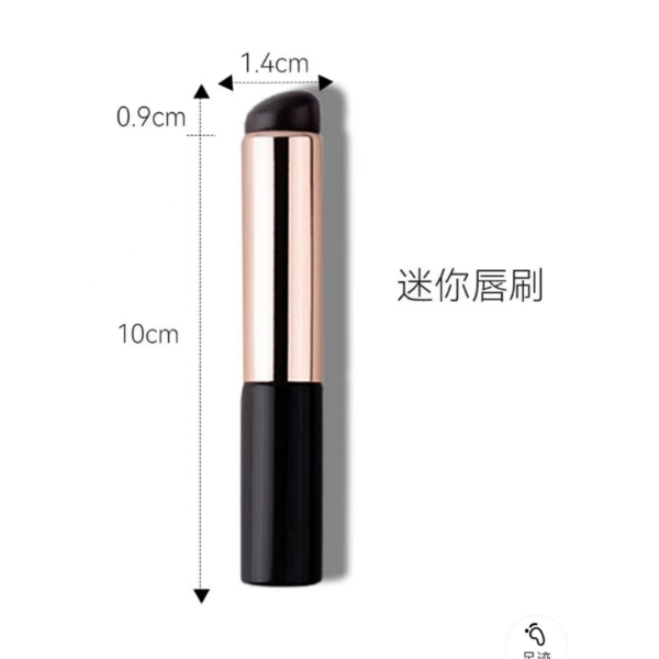 Cọ Trang Điểm Môi Đầu Silicon Siêu Mềm Có Hộp Đựng Tiện Dụng