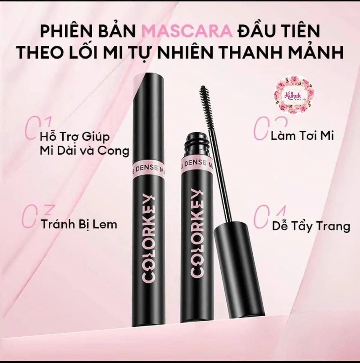 COLORKEY. Mascara Long Dense