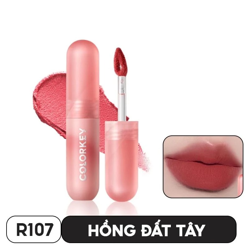 COLORKEY - Son kem bùn R107 Hồng đất tây