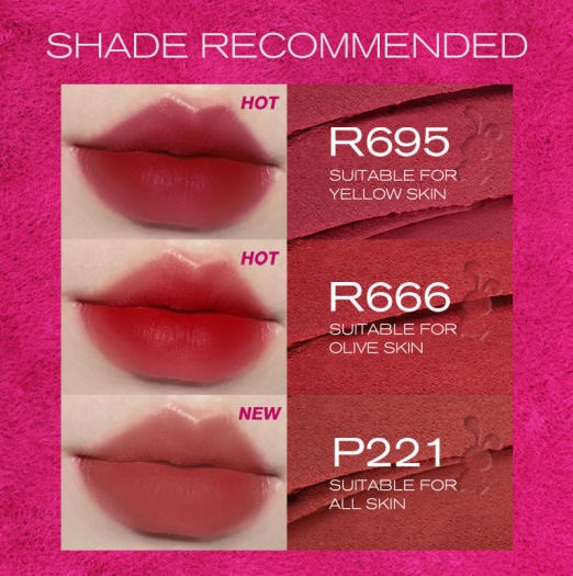 COLORKEY - Son kem Velvet R666 Đỏ Cổ Điển