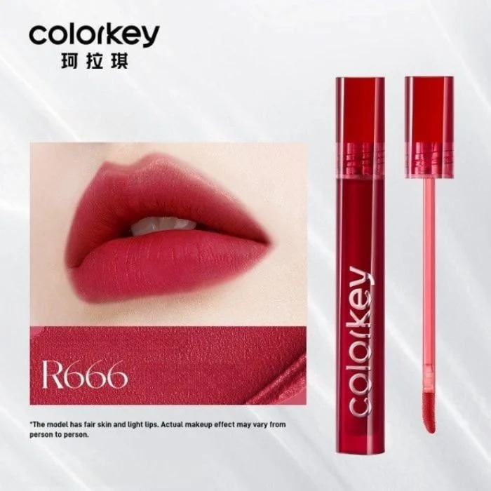 COLORKEY - Son kem Velvet R666 Đỏ Cổ Điển