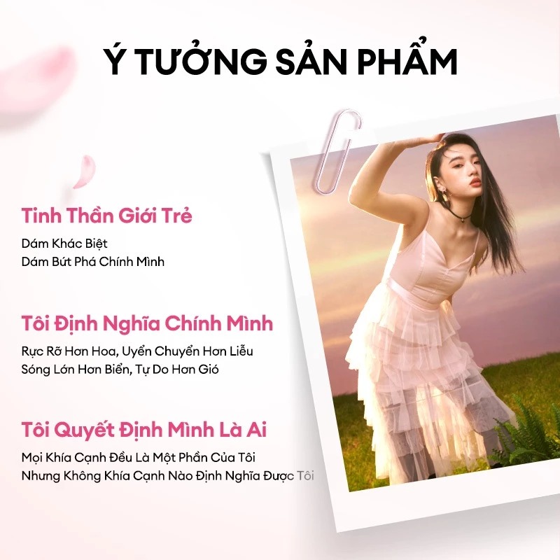 COLORKEY. Xịt thơm body ROSE 100ml