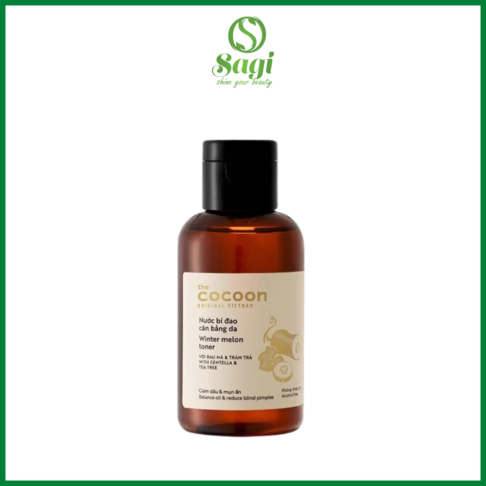 Toner Cocoon Bí Đao giảm dầu mụn Winter Melon Toner 310ml