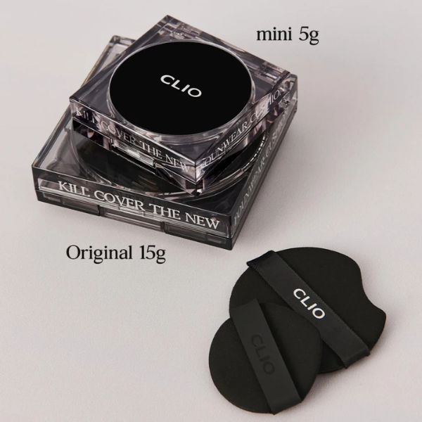 Phấn Nước Clio The New Founwear Cushion Đen Mini 5g