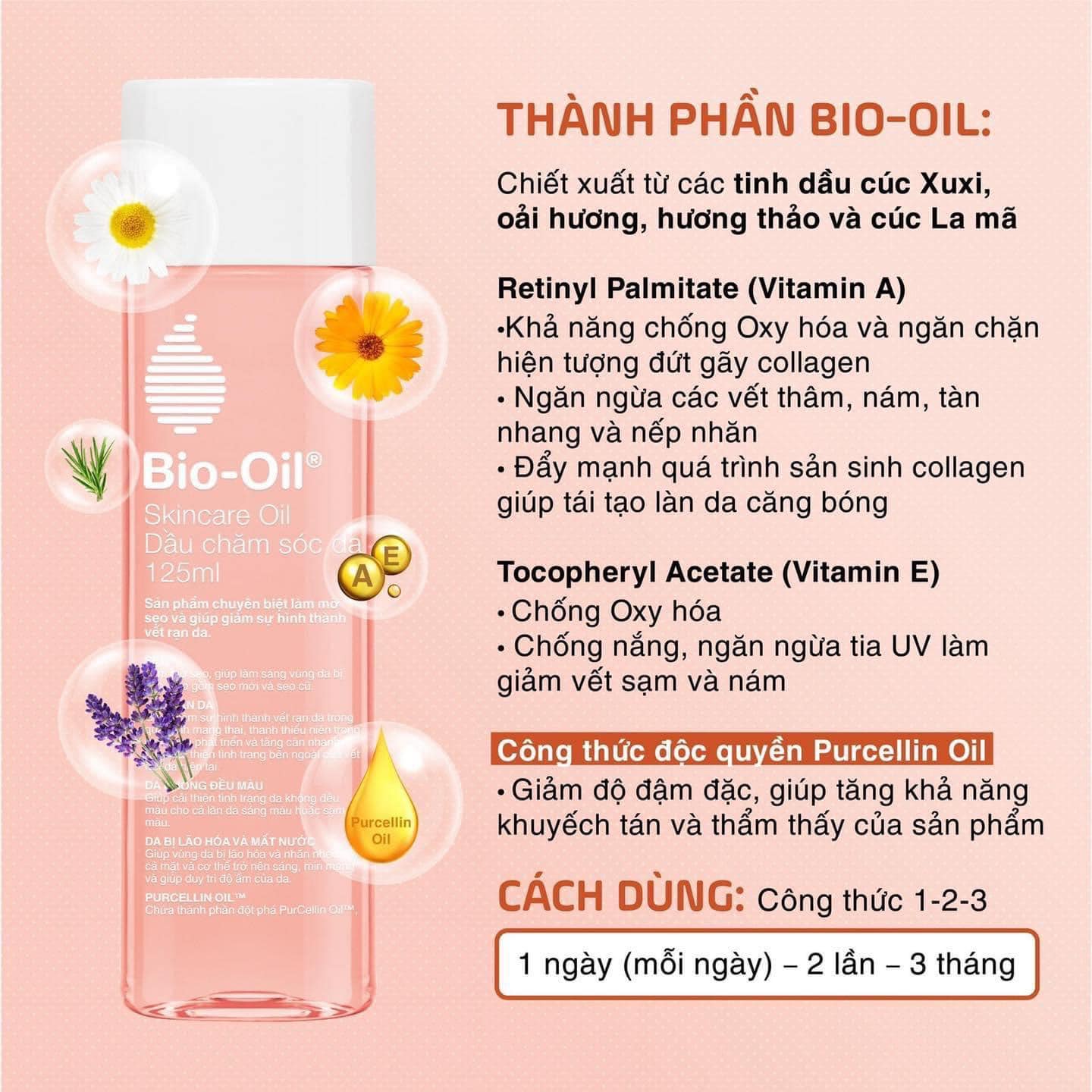 Tinh dầu Bio Oil Trị rạn da 125ml