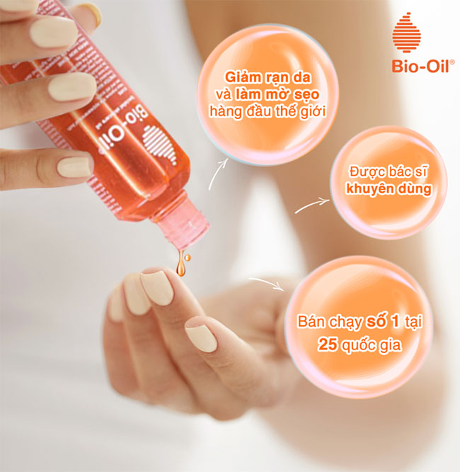 Tinh dầu Bio Oil Trị rạn da 125ml