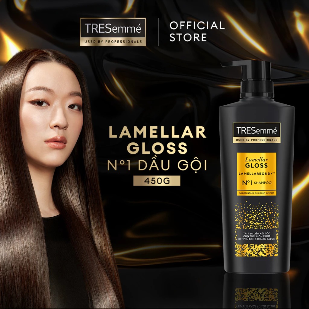 Dầu Gội TRESEMME Bóng Mượt Lamellar Gloss 480ml