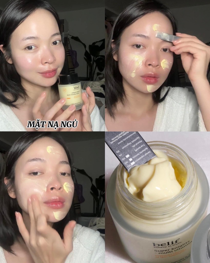 Mặt Nạ Ngủ Dưỡng Sáng Da Belif Super Knight Multi Vitamin Mask