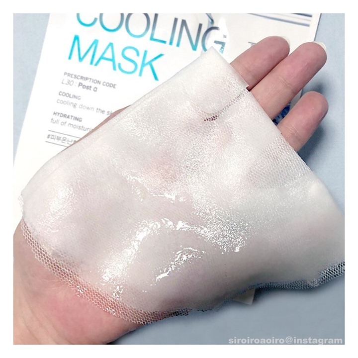 Cell Fusion C. mặt nạ giấy cooling 27g - xanh dương
