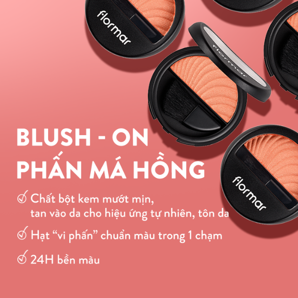 Phấn má hồng Flormar Blush-On