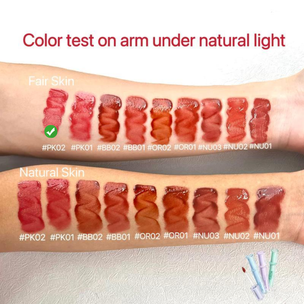 Son Tint Siêu Căng Bóng Mọng Nước Lâu Trôi FOCALLURE #PK02
