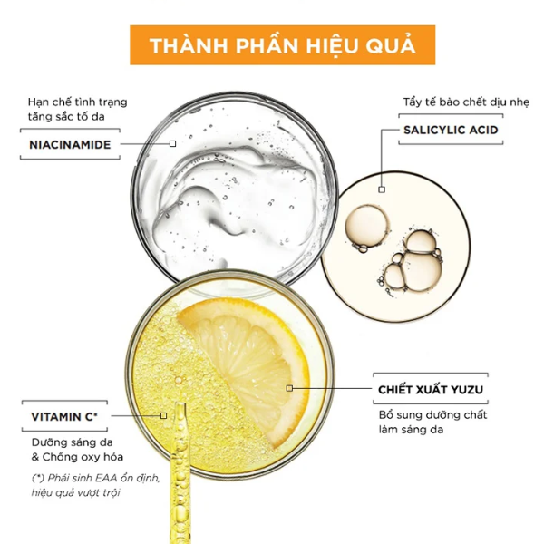 Serum Sáng Da Mờ Thâm Garnier Light Complete Vitamin C 30X Booster 30ml