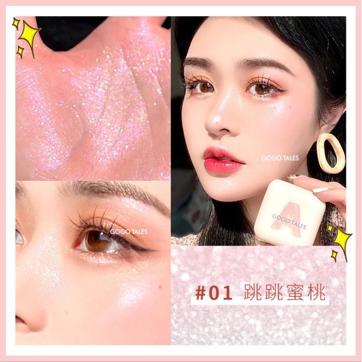 GOGO TALES - Phấn bắt sáng highlight sweet Diamond 401