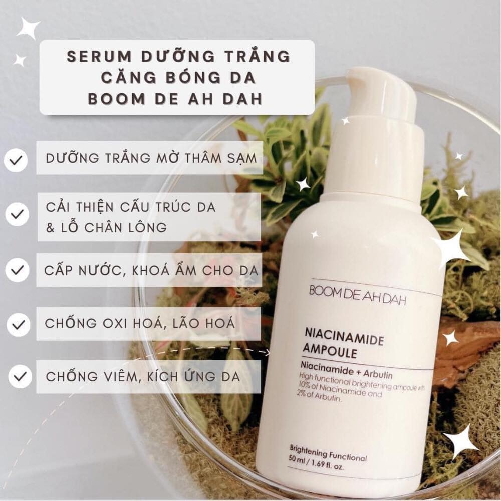Serum Boom De Ah Dah Niacinamide 10% +Arbutin 2% 50ml