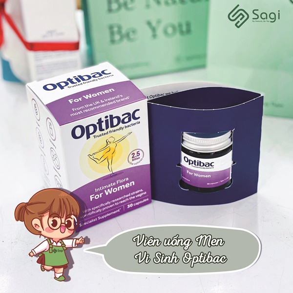 Viên uống Men Vi Sinh Optibac Tím 30 viên