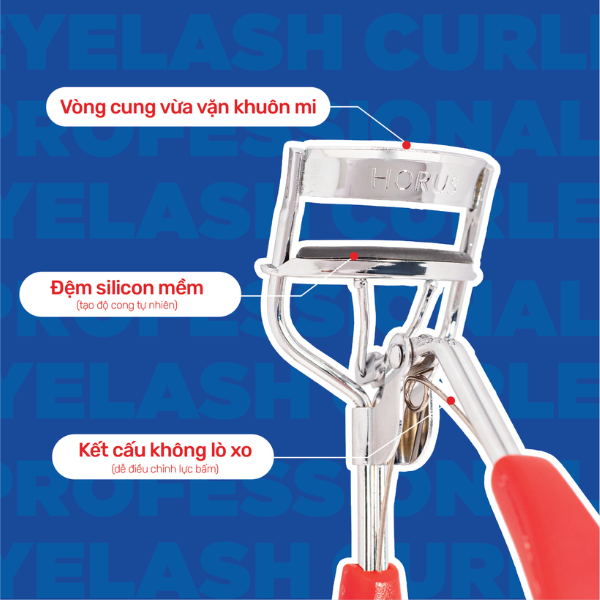 Kẹp Bấm mi Horus Professional Eyelash Curler