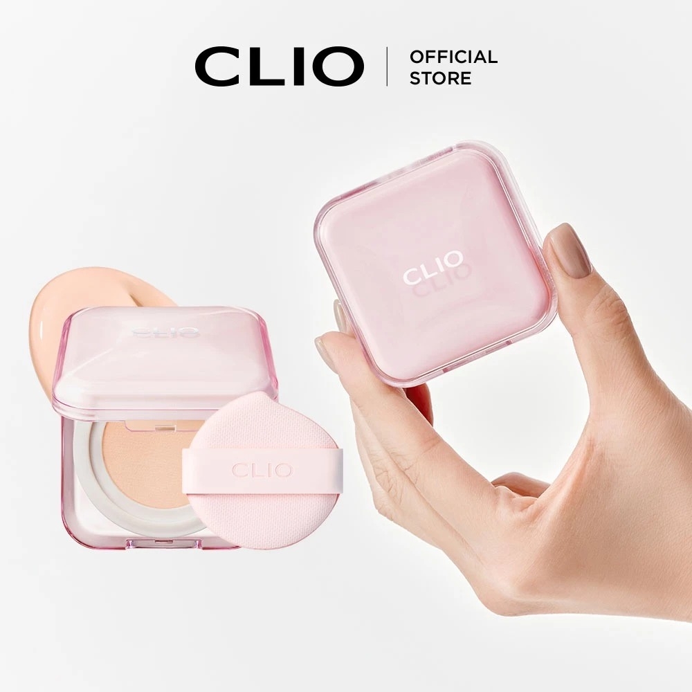 [mini 21N] Cushion Clio Kill Cover Hồng Mesh Glow mini #21N Linen