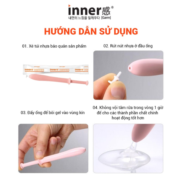 Gel vệ sinh phụ khoa Wettrust Inner Disposable Multicare Essence Gel #Màu Cam 1 ống