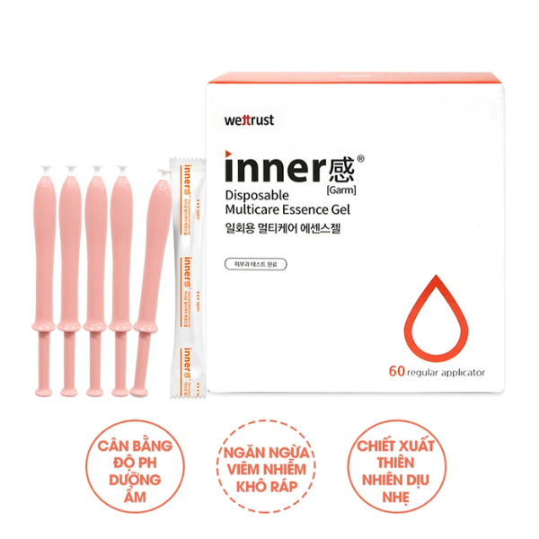 Gel vệ sinh phụ khoa Wettrust Inner Disposable Multicare Essence Gel #Màu Cam 1 ống