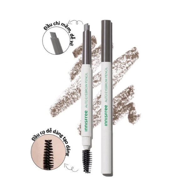 Chì kẻ chân mày INNISFREE Auto Eyebrow Pencil 0.3g